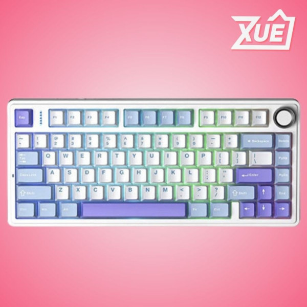 BÀN PHÍM CƠ AULA F75 3 MODE ICED BERRY STAR VECTOR SWITCH