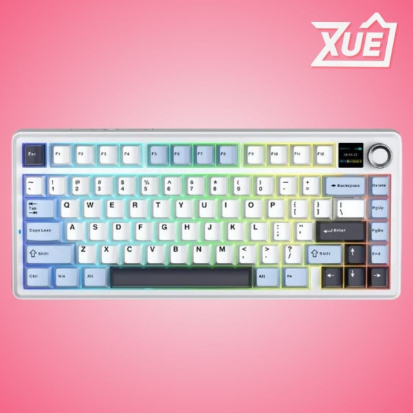 BÀN PHÍM CƠ AULA F75 MAX GLACIER BLUE REAPER SWITCH