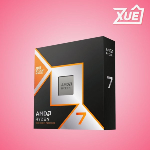 BỘ VI XỬ LÝ AMD RYZEN 7 9800X3D (4.7GHZ UP TO 5.2GHZ/104MB/8 CORES 16 THREADS/120W/SOCKET AM5)