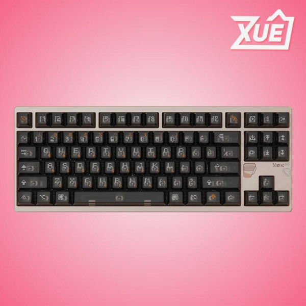 BÀN PHÍM CƠ ATK X QK HEX80 SANDGOLD MAGNETIC SWITCH