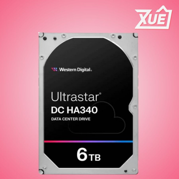 Ổ CỨNG WESTERN DIGITAL ENTERPRISE ULTRASTAR  HA340 6TB 7200RPM 256MB- WUS721206BLE604
