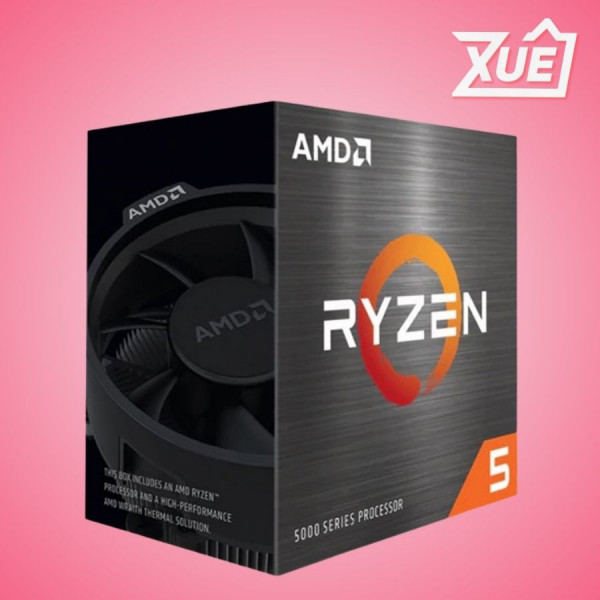 CPU AMD RYZEN 5 5600X  - TRAY (3.7 GHZ UPTO 4.6GHZ / 35MB / 6 CORES, 12 THREADS / 65W / SOCKET AM4)