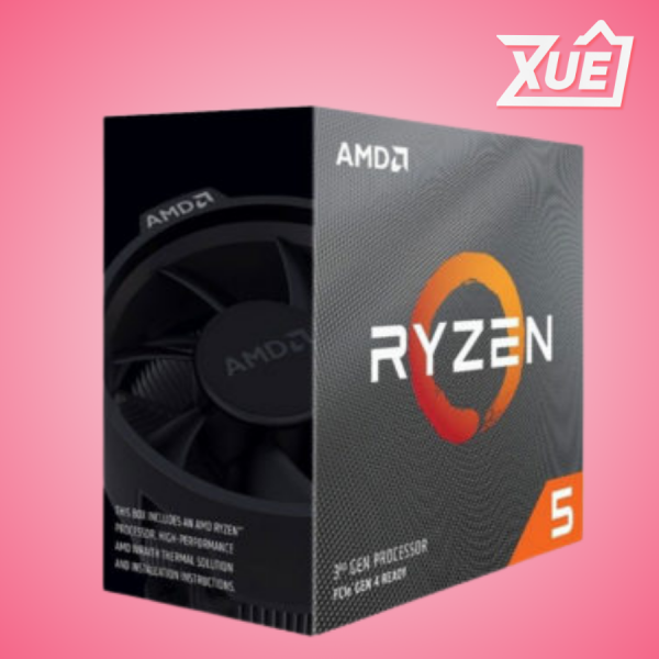 CPU AMD RYZEN 5 3400G - TRAY (3.7GHZ TURBO UP TO 4.2GHZ, 4 NHÂN 8 LUỒNG, 4MB CACHE, RADEON VEGA 11, 65W) - SOCKET AMD AM4 