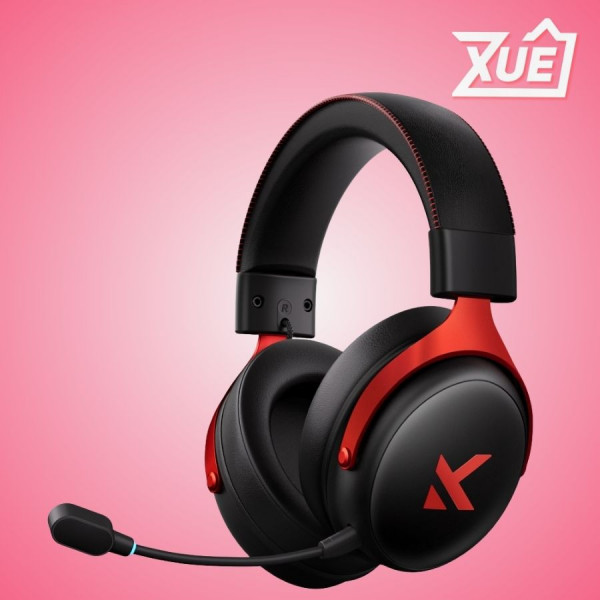 TAI NGHE MCHOSE V9 PRO WIRELESS BLACK RED