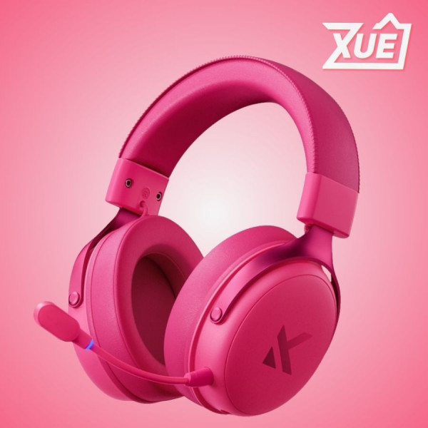 TAI NGHE MCHOSE V9 PRO WIRELESS ROSE RED