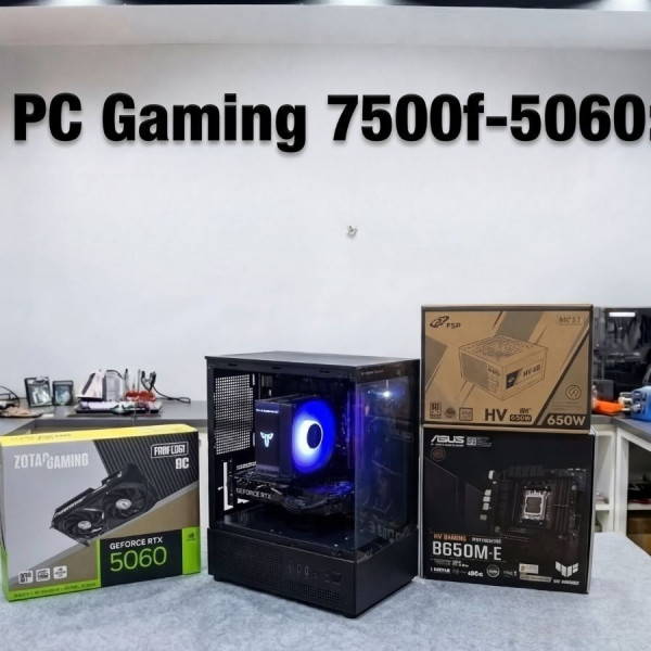 BỘ PC GAMING RYZEN 5 7500F - RTX 5060 8GB OC (XUEPCT02)