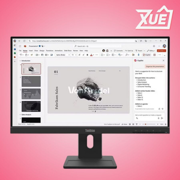 MÀN HÌNH LENOVO THINKVISION E22-40 64C9MAR6VN (21.5 INCH - IPS - FHD - 100HZ - 4MS - SPEAKER)