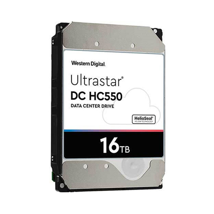 Ổ CỨNG HDD WD ENTERPRISE ULTRASTAR DC HC550 16TB/3.5INCH/7200RPM/SATA/512MB - WUH721816ALE6L4