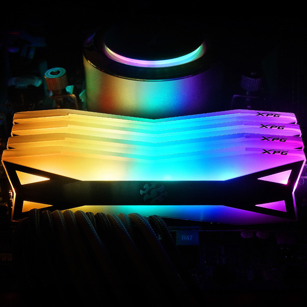 BỘ NHỚ TRONG ADATA XPG SPECTRIX D60G RGB (AX4U36008G18I-DT60) 16GB (2X8GB) DDR4 3600MHZ
