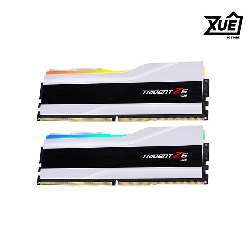 BỘ NHỚ TRONG GSKILL TRIDENT Z5 RGB WHITE (F5-6000J3238F16GX2-TZ5RW) 32G (2X16GB) DDR5 6000MHZ