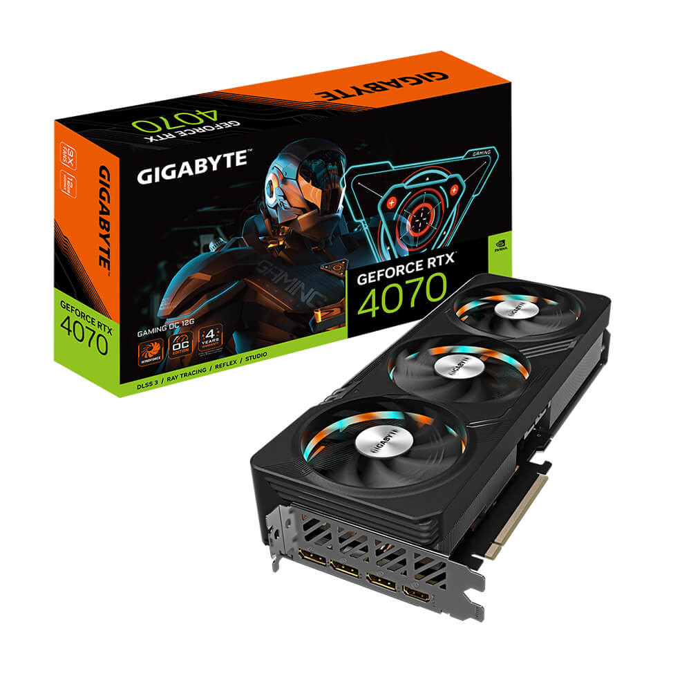 CARD MÀN HÌNH GIGABYTE RTX 4070 SUPER GAMING OC-12G