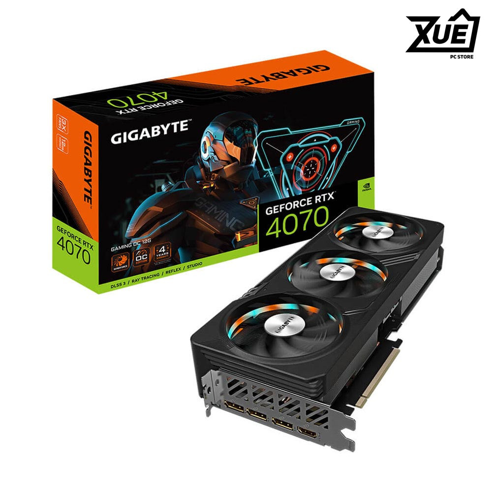 CARD MÀN HÌNH GIGABYTE RTX 4070 SUPER GAMING OC-12G
