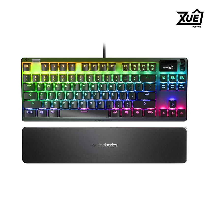 BÀN PHÍM CƠ STEELSERIES APEX 7 TKL RGB MECHANICAL RED SWITCH US (64646)