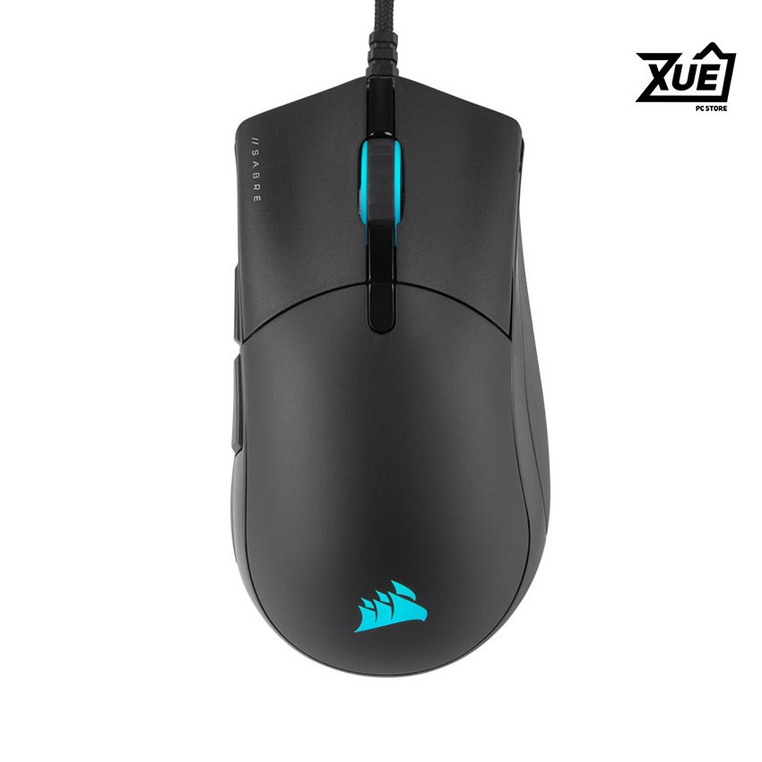 CHUỘT CORSAIR SABRE RGB PRO (USB/RGB/PMW3392/ĐEN) (CH-9303111-AP)