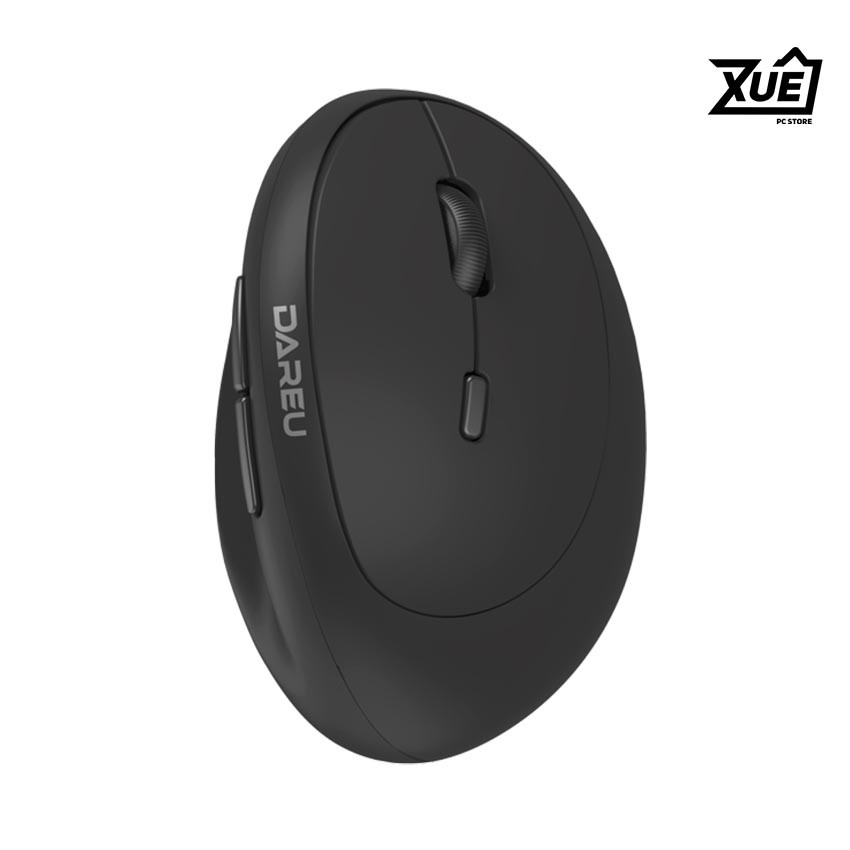 CHUỘT KHÔNG DÂY DAREU LM158D BLACK (BLUETOOTH VÀ WIRELESS 2.4G)