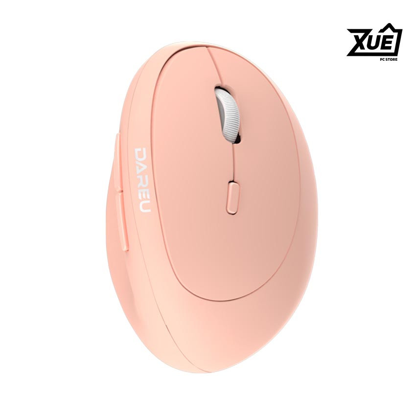 CHUỘT KHÔNG DÂY DAREU LM158D PINK (BLUETOOTH VÀ WIRELESS 2.4G)