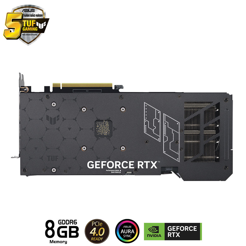 CARD MÀN HÌNH ASUS TUF RTX 4060 TI O8G GAMING GDDR6 8GB