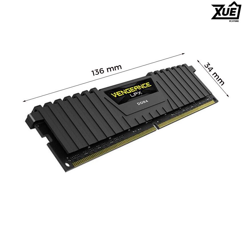 BỘ NHỚ TRONG CORSAIR VENGEANCE LPX (CMK16GX4M1D3600C18) 16GB (1X16GB) DDR4 3600MHZ