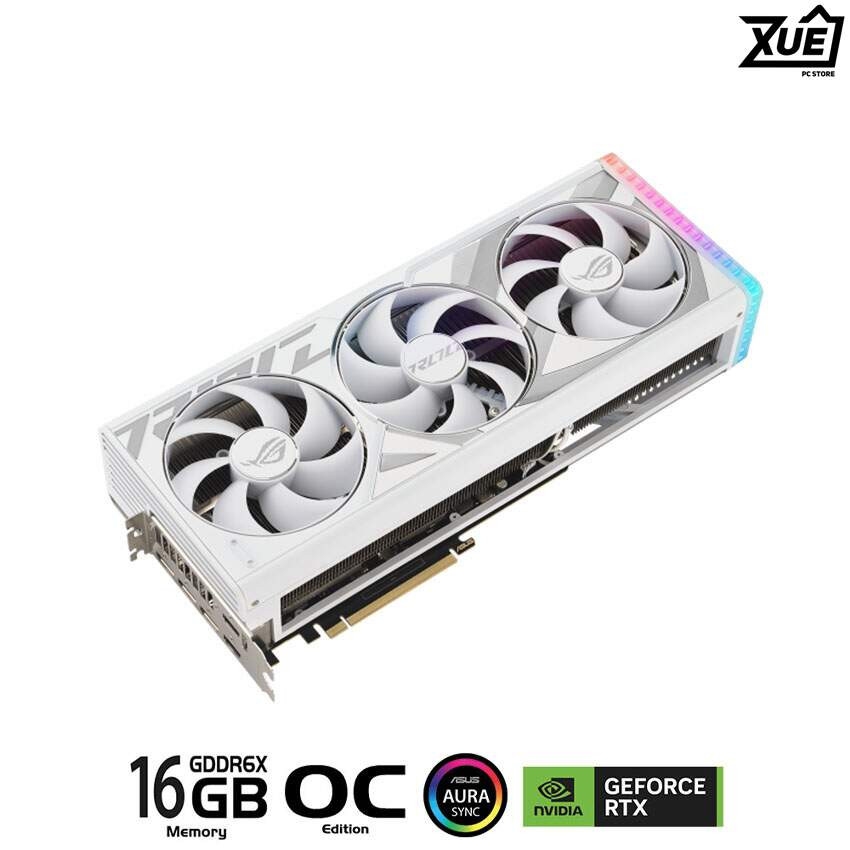 CARD MÀN HÌNH ASUS ROG STRIX RTX 4080 SUPER-O16G-WHITE