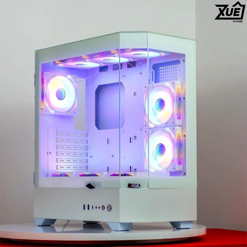 VỎ CASE MAGIC VILA ULTRA WHITE (ATX/MID TOWER/MÀU TRẮNG/RAD360)
