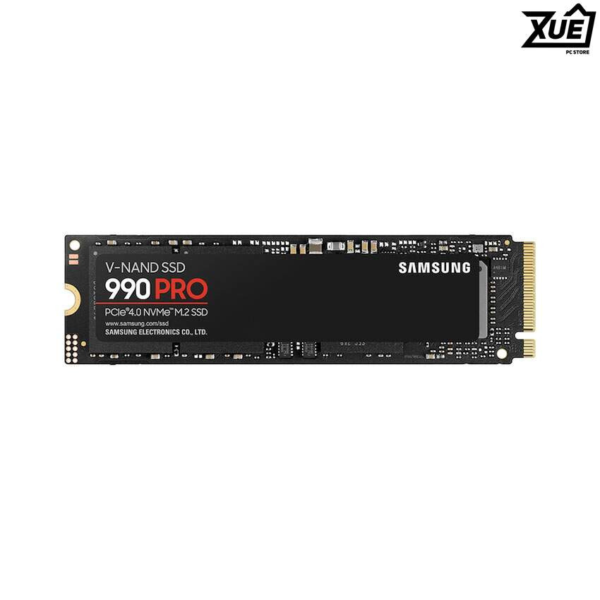 Ổ CỨNG SSD SAMSUNG 990 PRO 4TB PCIE M.2 NVME GEN 4.0X4 (ĐỌC 7450MB/S - GHI 6900MB/S) - (MZ-V9P4T0BW)