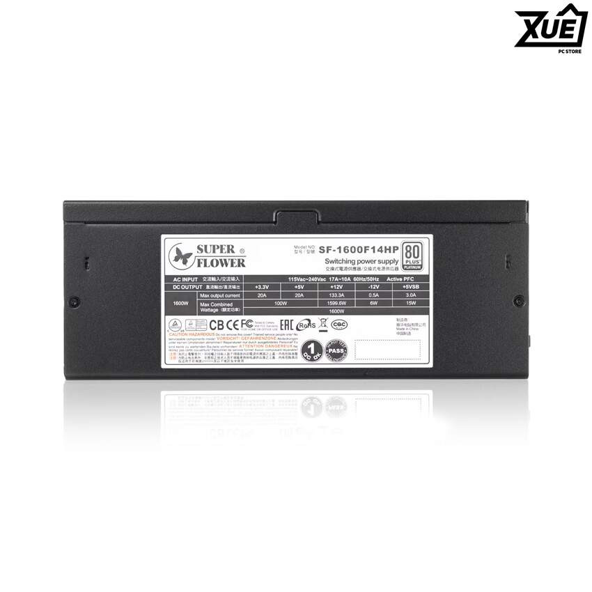 NGUỒN MÁY TÍNH SUPER FLOWER LEADEX PLATINUM 1600W SF-1600F14HP