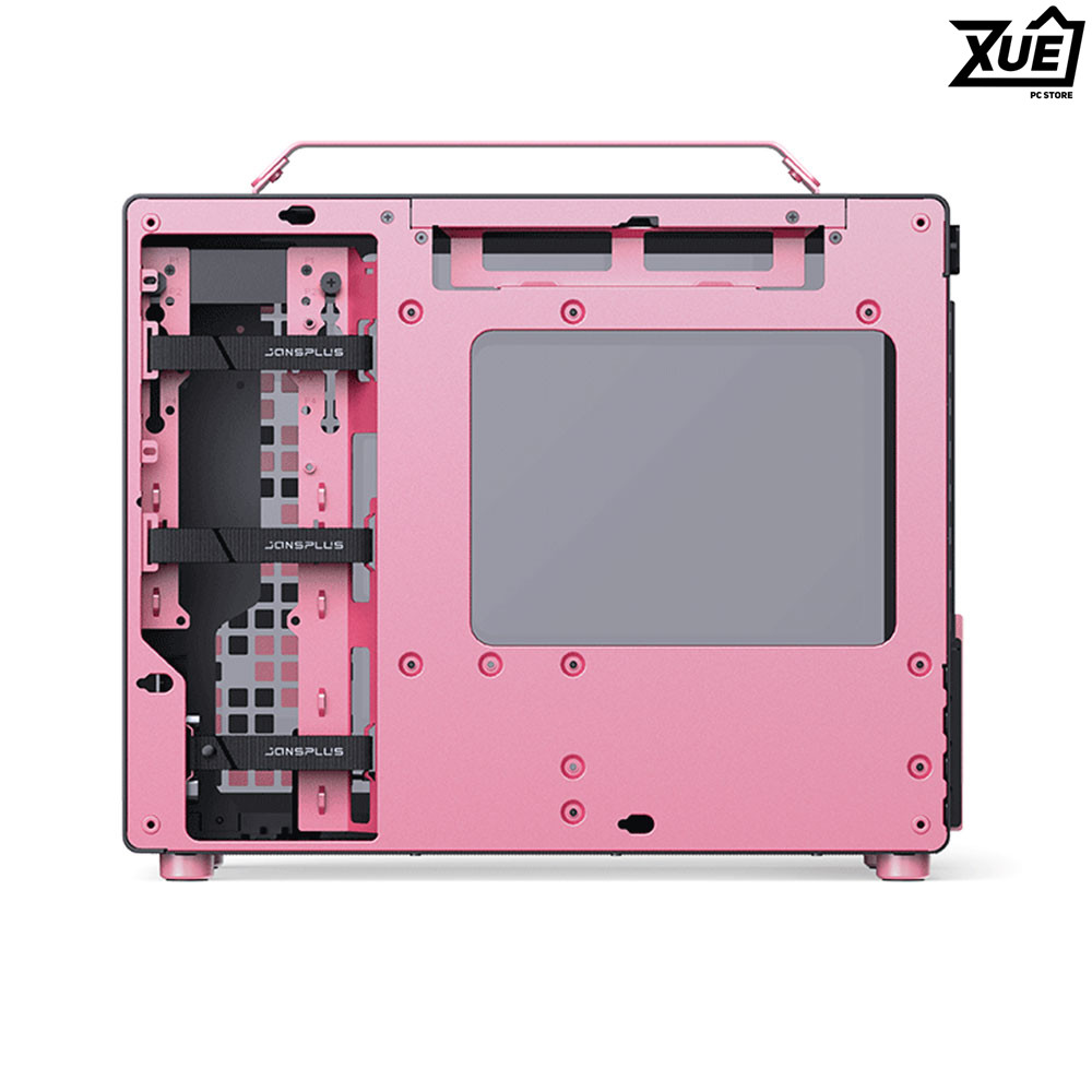 VỎ CASE JONSBO Z20 BLACK PINK (MATX/MID TOWER/MÀU ĐEN HỒNG)