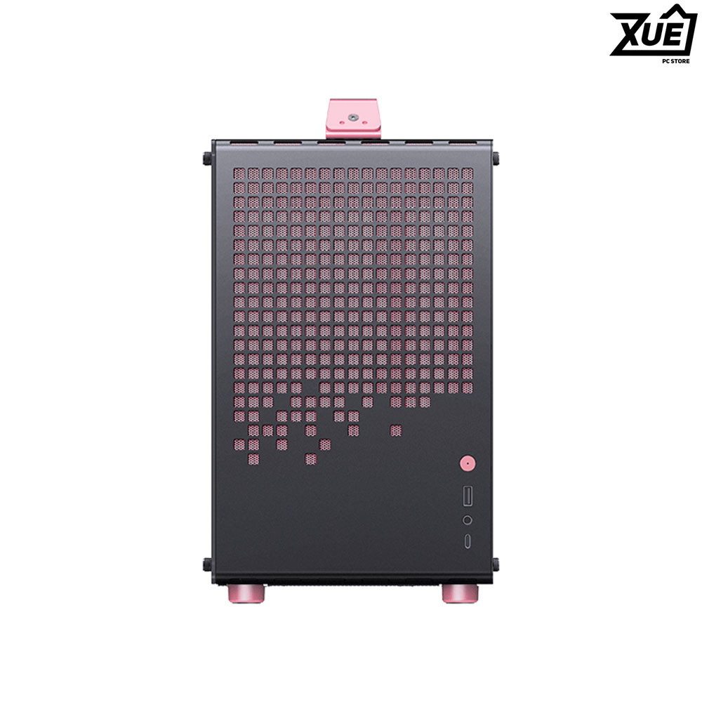 VỎ CASE JONSBO Z20 BLACK PINK (MATX/MID TOWER/MÀU ĐEN HỒNG)
