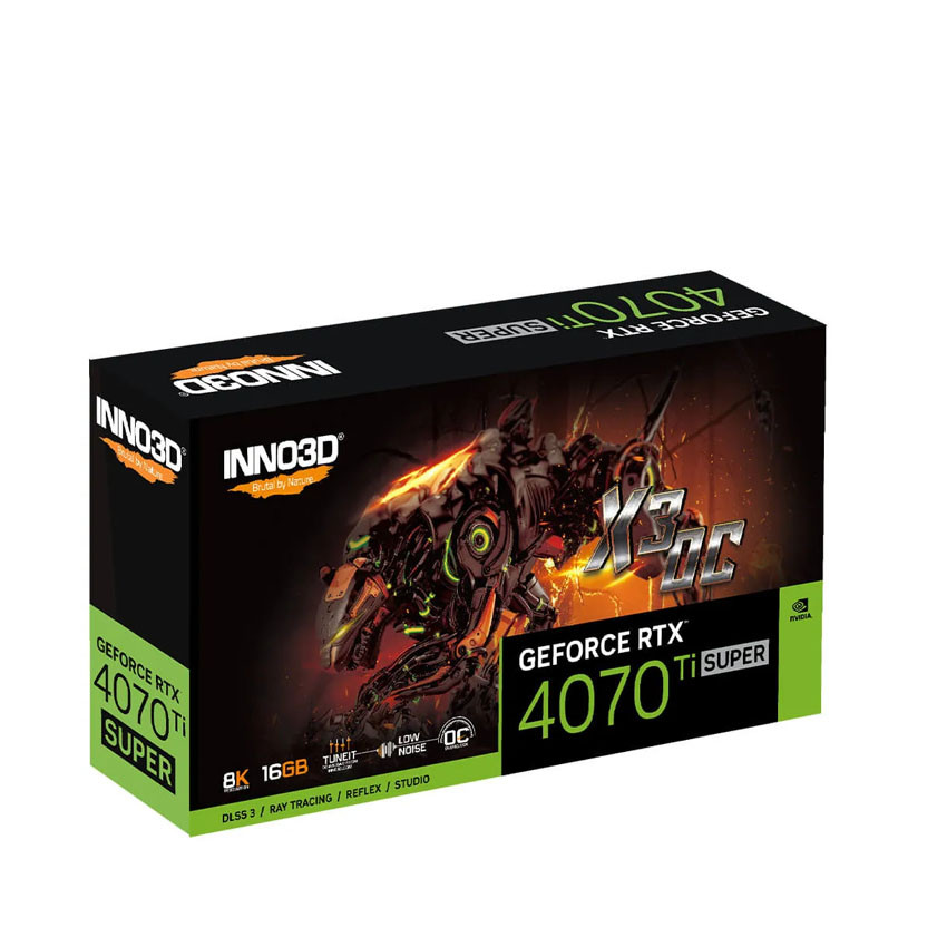 CARD MÀN HÌNH INNO3D RTX 4070 TI SUPER X3 OC 16GB