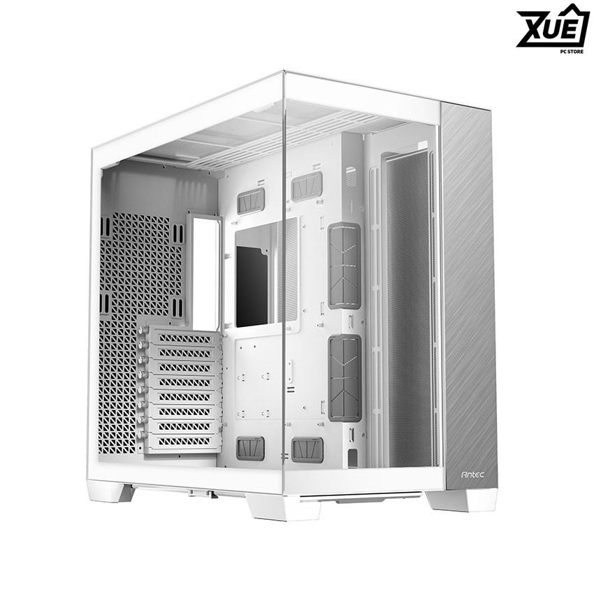 VỎ CASE ANTEC C8 ALUMINUM (E-ATX/MÀU TRẮNG MẶT NHÔM)