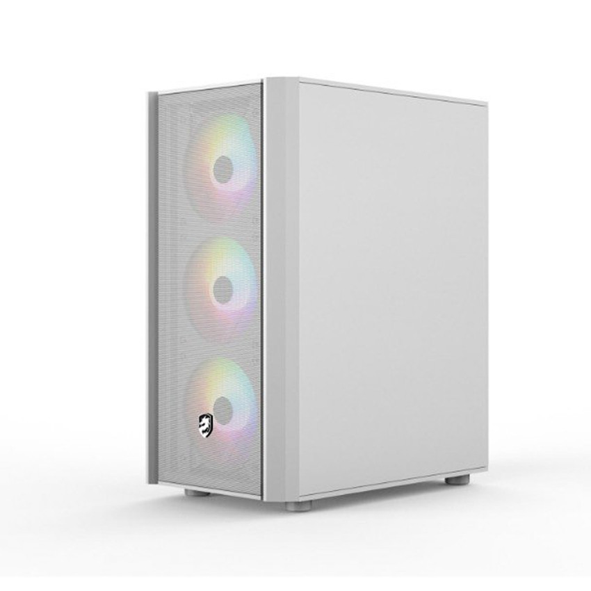 VỎ CASE VITRA CRUISE AX3  3FAN RGB WHITE (MATX/MÀU TRẮNG/RAD TOP 240)