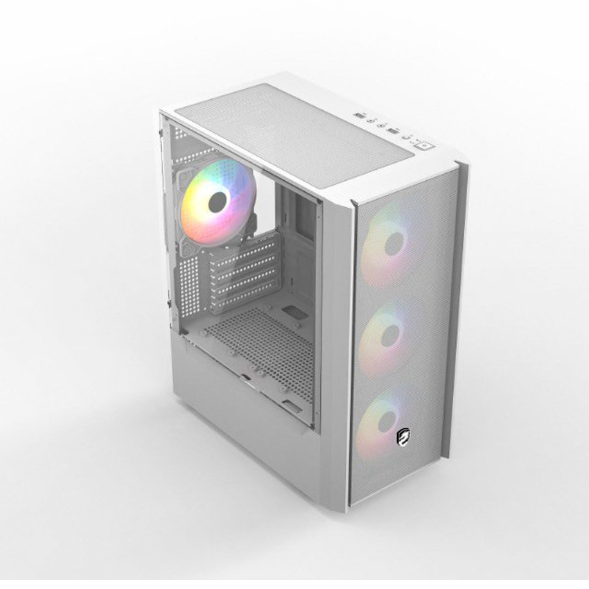 VỎ CASE VITRA CRUISE AX3  3FAN RGB WHITE (MATX/MÀU TRẮNG/RAD TOP 240)