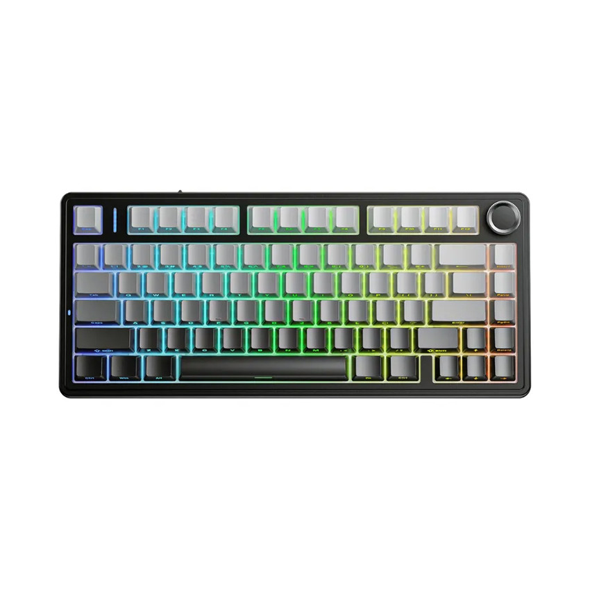 BÀN PHÍM CƠ AULA F75 PRO BLACK GRADIENT - REAPER SWITCH (WIRELESS 2.4GHZ /BLUETOOTH/DÂY USB)