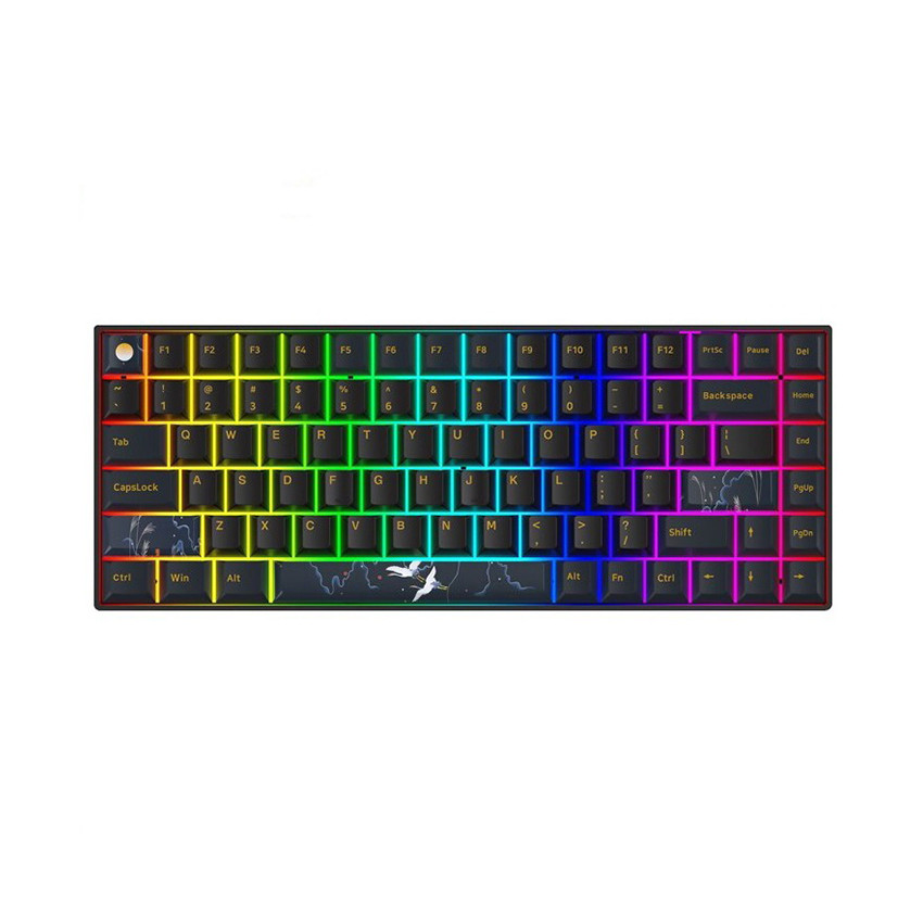 BÀN PHÍM CƠ KHÔNG DÂY NEWMEN GM840 PRO WHITE SW (KAILHBOX AXIS) (USB)