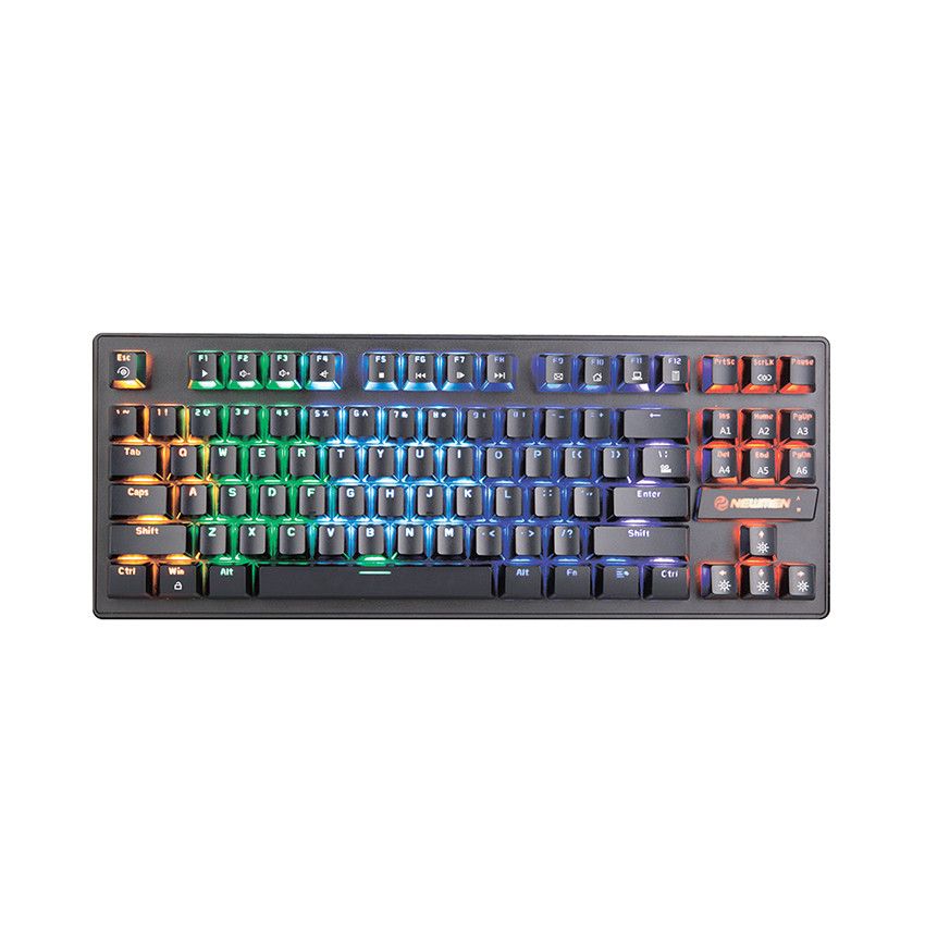 BÀN PHÍM CƠ NEWMEN GE87 BLUE SW (USB/RAINBOW/NEWMEN SW)