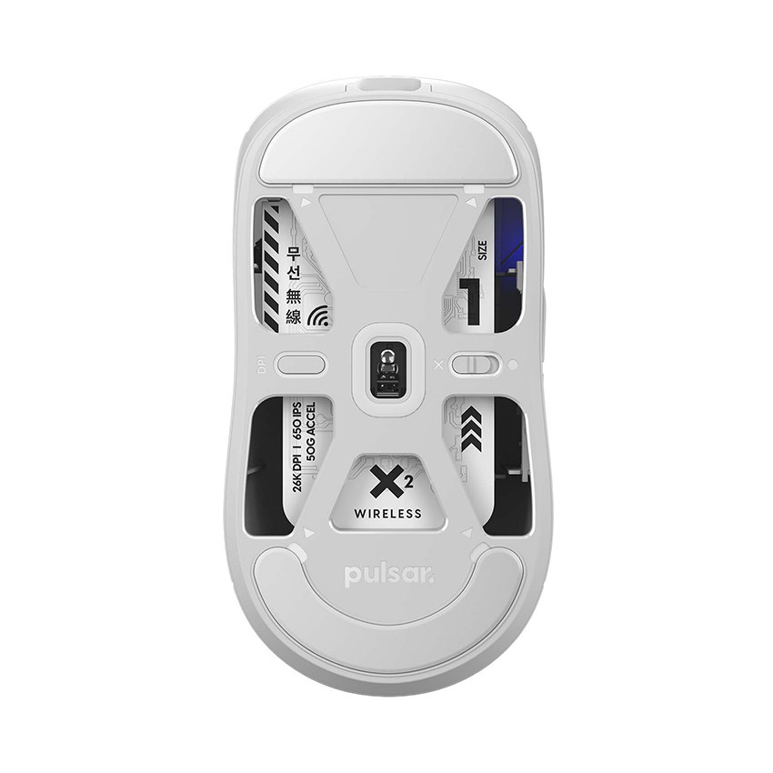 CHUỘT KHÔNG DÂY PULSAR X2 MINI PX202S WIRELESS WHITE