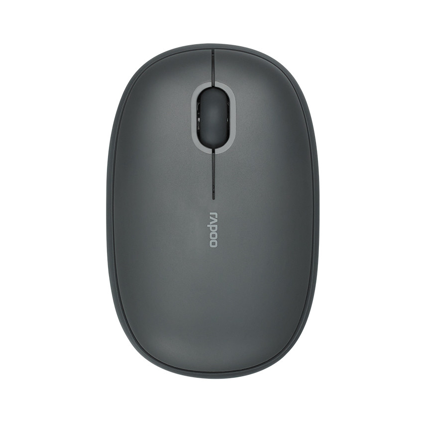 CHUỘT KHÔNG DÂY RAPOO M650 SILENT ĐEN XÁM (BLUETOOTH + WIRELESS 2.4G)
